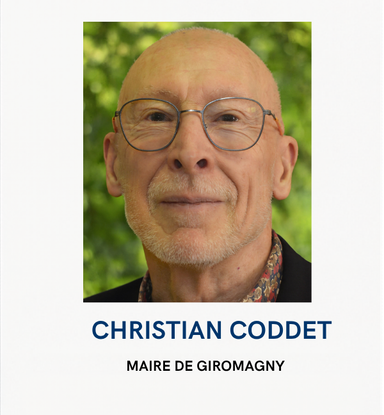 CODDET Christian - Maire de Giromagny Christian CODDETCODDET Christian - Maire de Giromagny