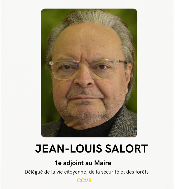 Jean-Louis Salort 1er adjoint Jean-Louis Salort 1er adjoint