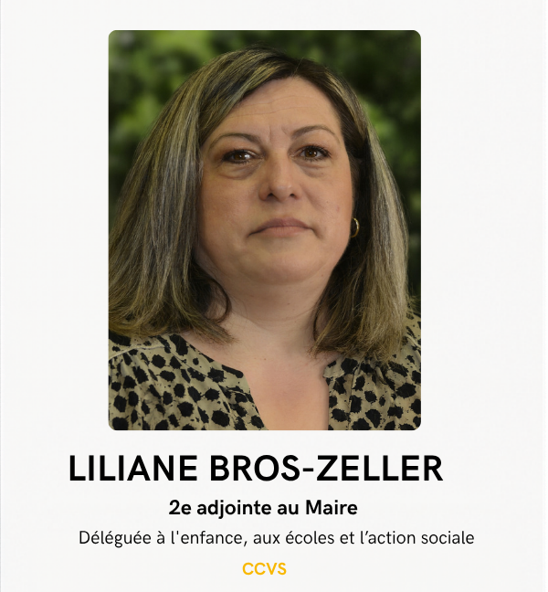 Liliane Bross-Zeller 2e adjointe Liliane Bross-Zeller 2e adjointe