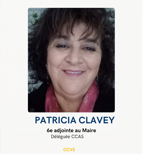 Patricia CLAVEY 6eme adjointe Patricia CLAVEY 6eme adjointe