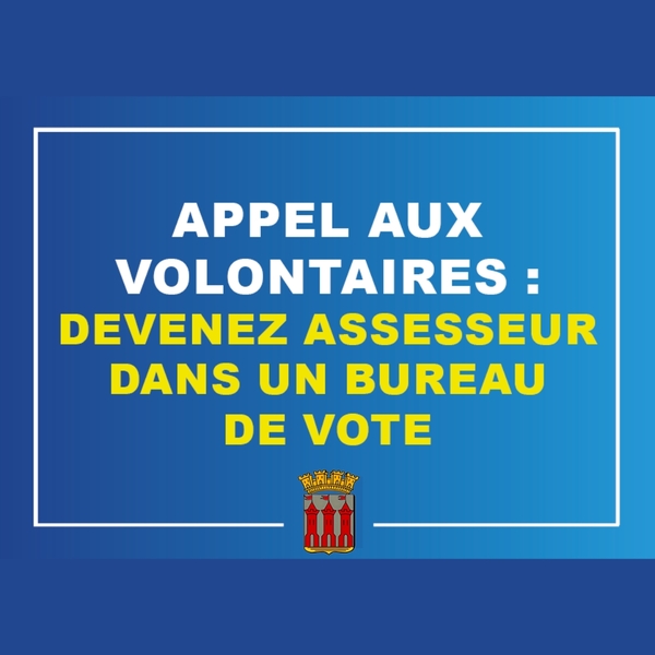 Élections – Recherche d’assesseurs 