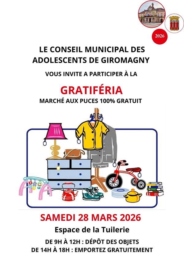 GRATIFÉRIA - Samedi 28 mars