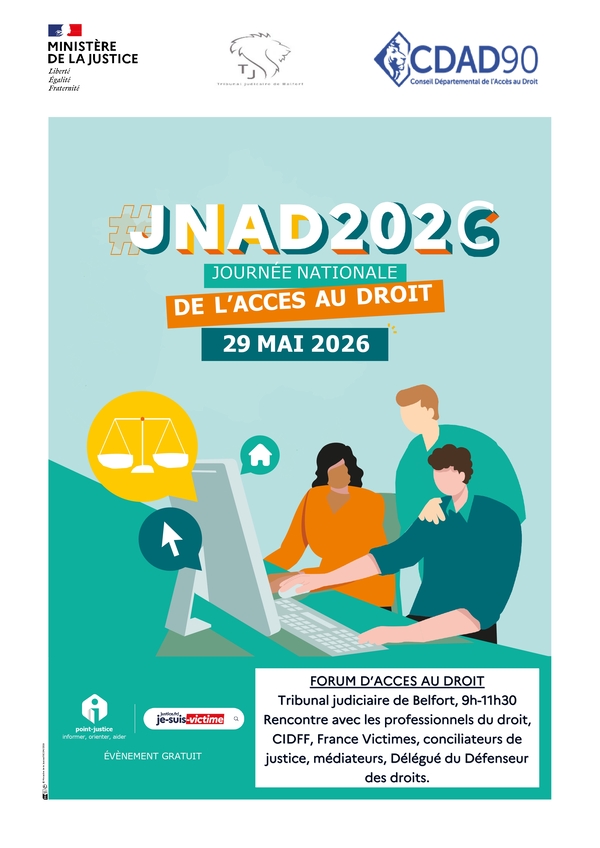 Journée Nationale de l’Accès au Droit - 29 mai