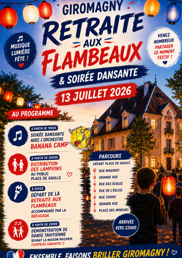 Retraite aux Flambeaux & Soirée Dansante