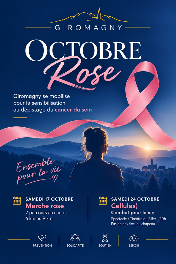 Lancement du mois Octobre Rose