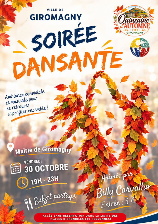 Soirée Dansante avec Billy Carvalho