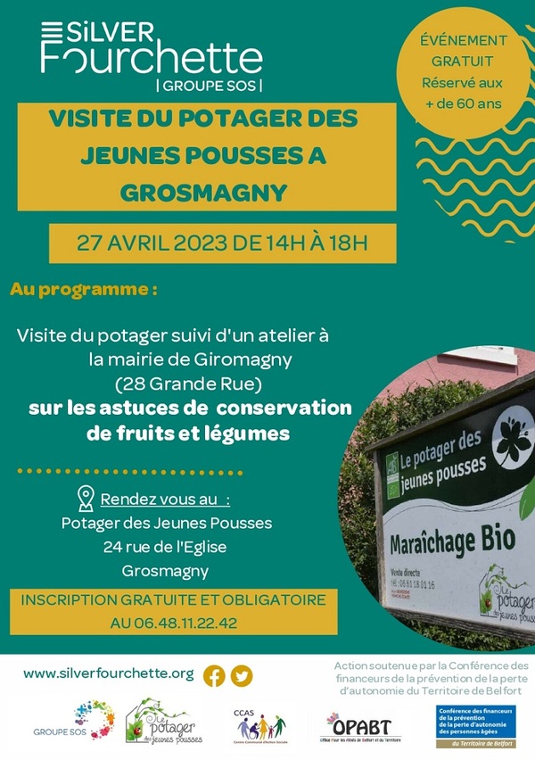 Visite de potager et atelier astuces