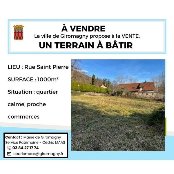 La commune vend un terrain rue Saint Pierre