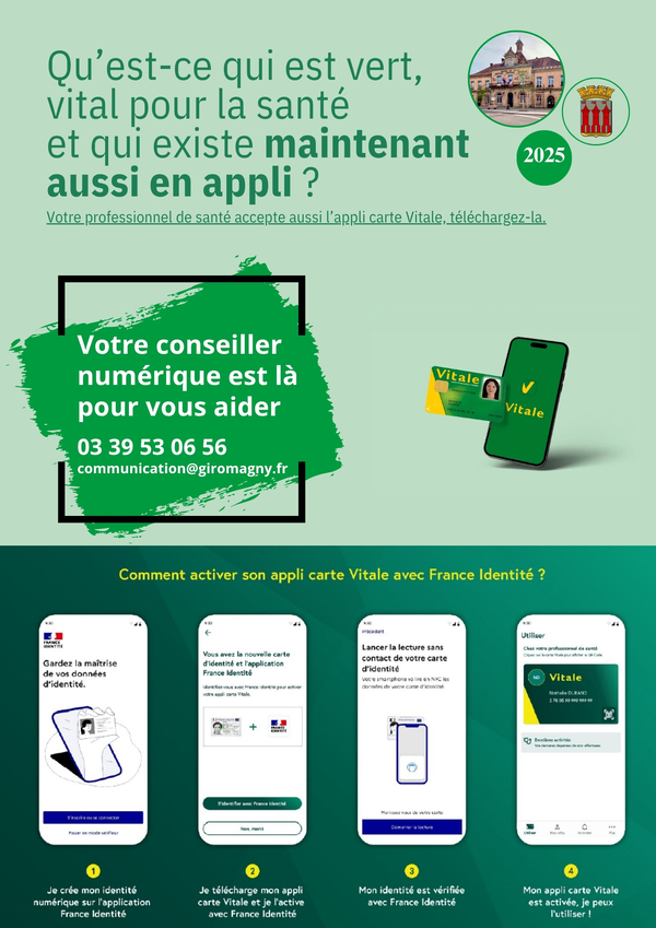 Besoin d'aide pour utiliser l'application Carte Vitale ? 