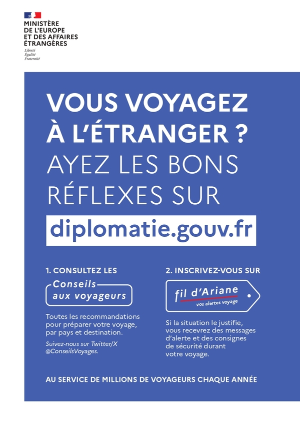 Vous partez bientôt à l’étranger ? Diplomatie.gouv.fr !