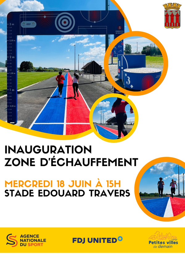 Inauguration zone d'échauffement