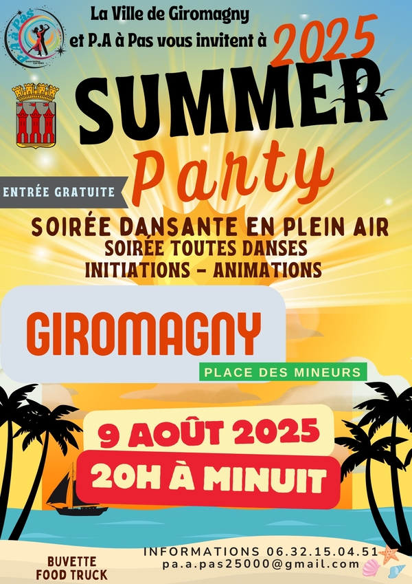 Summer Party à Giromagny