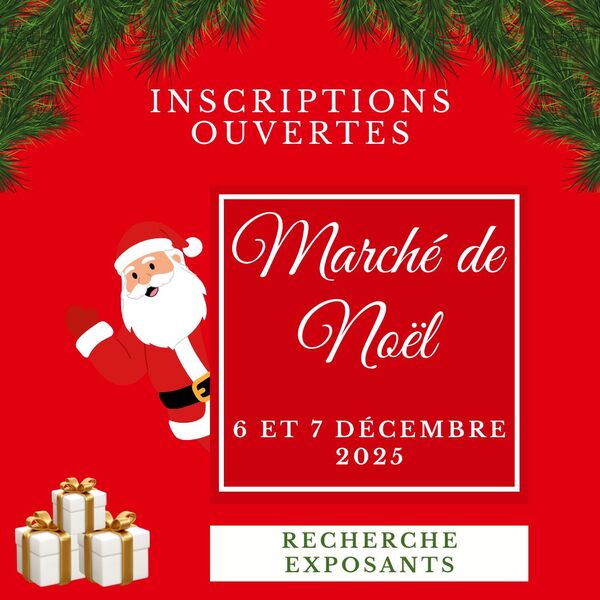 Appel aux exposants - Marché de Noël 2025