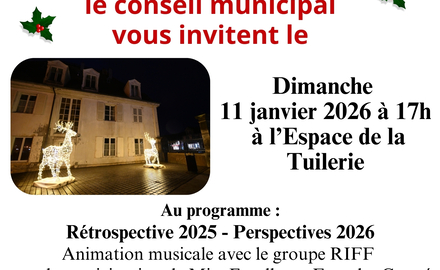  Invitation à la cérémonie des Voeux du Maire