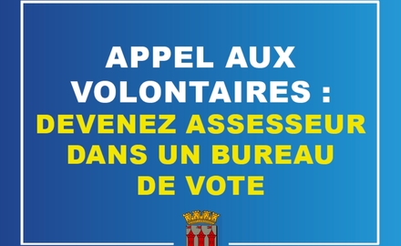 Élections – Recherche d’assesseurs 