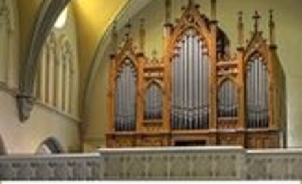 Présentation de l'orgue à la tribune de l'église - 30 mai