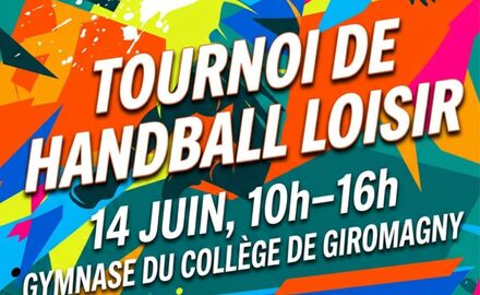 Tournoi de Handball Loisir - 14 juin 