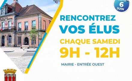 Permanence des élus à Partir du 06 Juin
