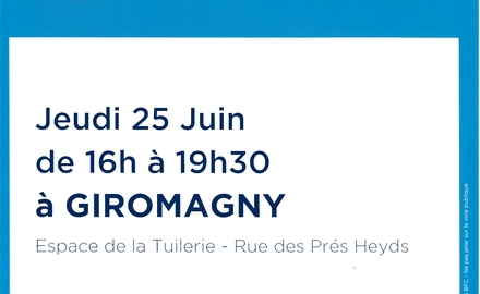 Don de sang à Giromagny - Jeudi 25 juin à 16h