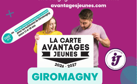 Permanence Carte Avantages Jeunes - 02 septembre 2026
