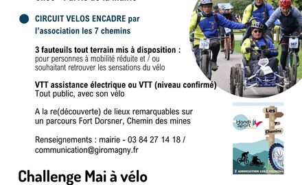 Mai à vélo à Giromagny