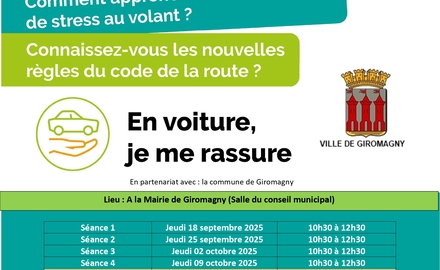 Atelier “En voiture” à Giromagny
