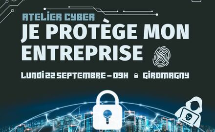 Atelier cybersécurité - lundi 22 septembre 09h 
