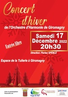Concert d'hiver de l'Orchestre d'Harmonie de Giromagny