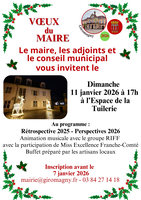  Invitation à la cérémonie des Voeux du Maire