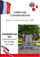 Cérémonie de la victoire du 8 mai 1945