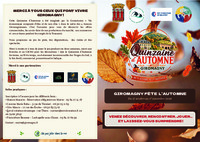 LIvret De la Quinzaine d'automne