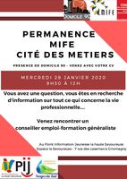 Permanence MIFE - Cité des métiers