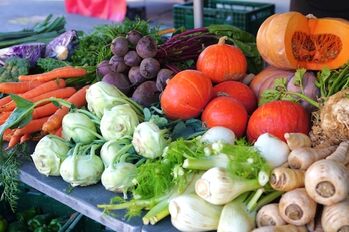 Photo du marché hebdomadaire de Giromagny