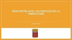 Image du dossier de rencontre avec les services avec la Préfecture