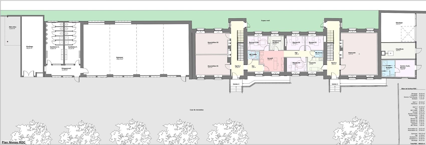 Plan École Lhomme RDC