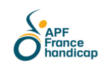 Logo APF France Handicap avec lien sur leur site