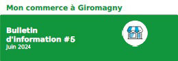 Bouton couleur vert vers le Bulletin Info N°5