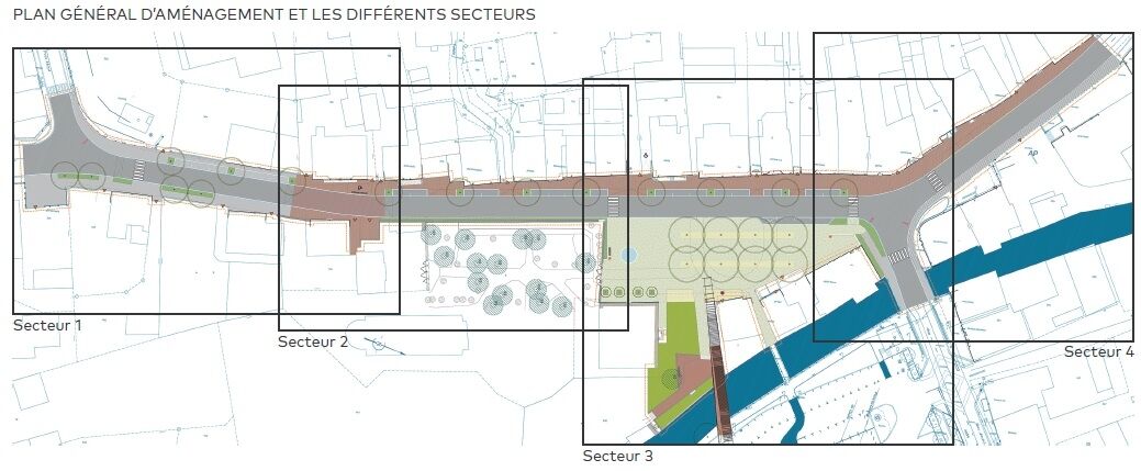 Plan vue aérienne place des mineurs