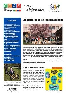 Lettre d'information CCAS - Ville de Giromagny n°5