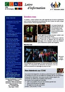 Lettre d'information CCAS - Ville de Giromagny n°7