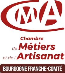 Logo de la Chambre des Métiers et de l'Artisanat Bourgogne Franche-Comté avec lien sur leur site internet
