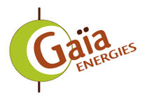 Logo Gaïa énergies avec lien sur leur site internet