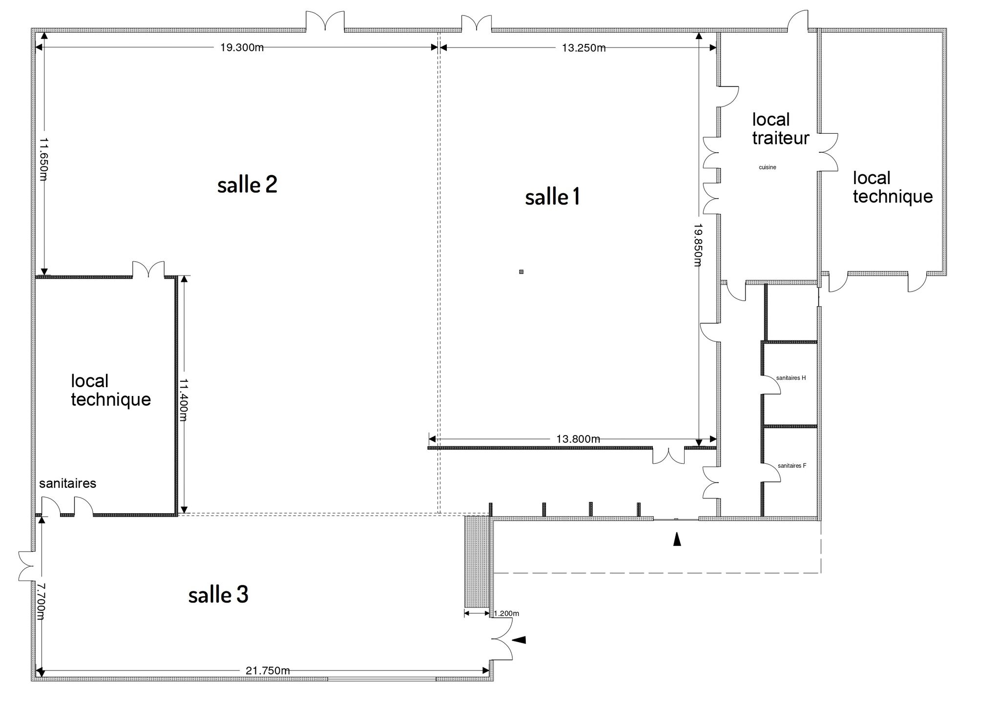 Plan de la tuilerie