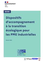  Image avec lien sur les Dispositifs d’accompagnement à la transition écologique pour les PME industrielles