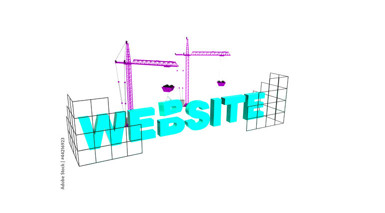 Webside en construction