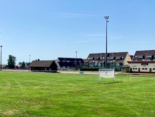 Photo du terrain de football engazonné  au stade Édouard Travers